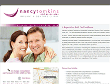 Tablet Screenshot of denturesbynancy.com